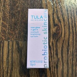 TULA rose glow + get it BRAND NEW 
cooling & brightening eye balm